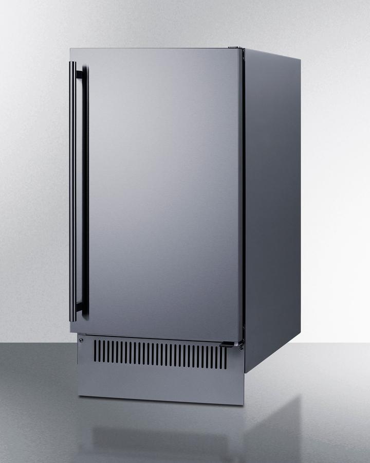 Summit BIM182OS 18" Wide Outdoor Clear Icemaker