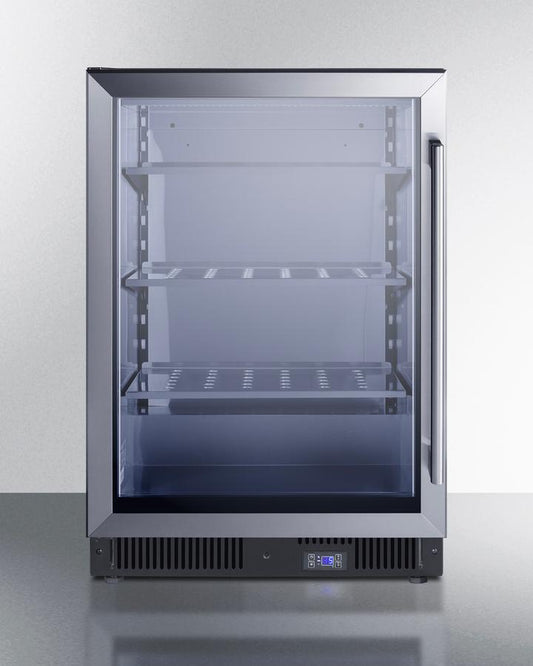 Summit SCF475LHD 24" Wide Commercial Display Freezer