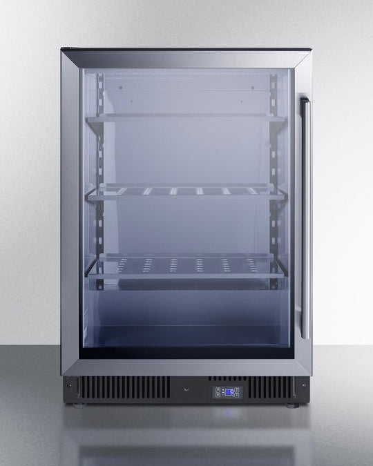 Summit SCF475LHD 24" Wide Commercial Display Freezer
