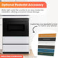 Sharp SMD2479MB Sharp 24 In. 1.2 Cu. Ft. Deco Series Built-In Smart Microwave Drawer™ Oven With Easy Wave Open In Black