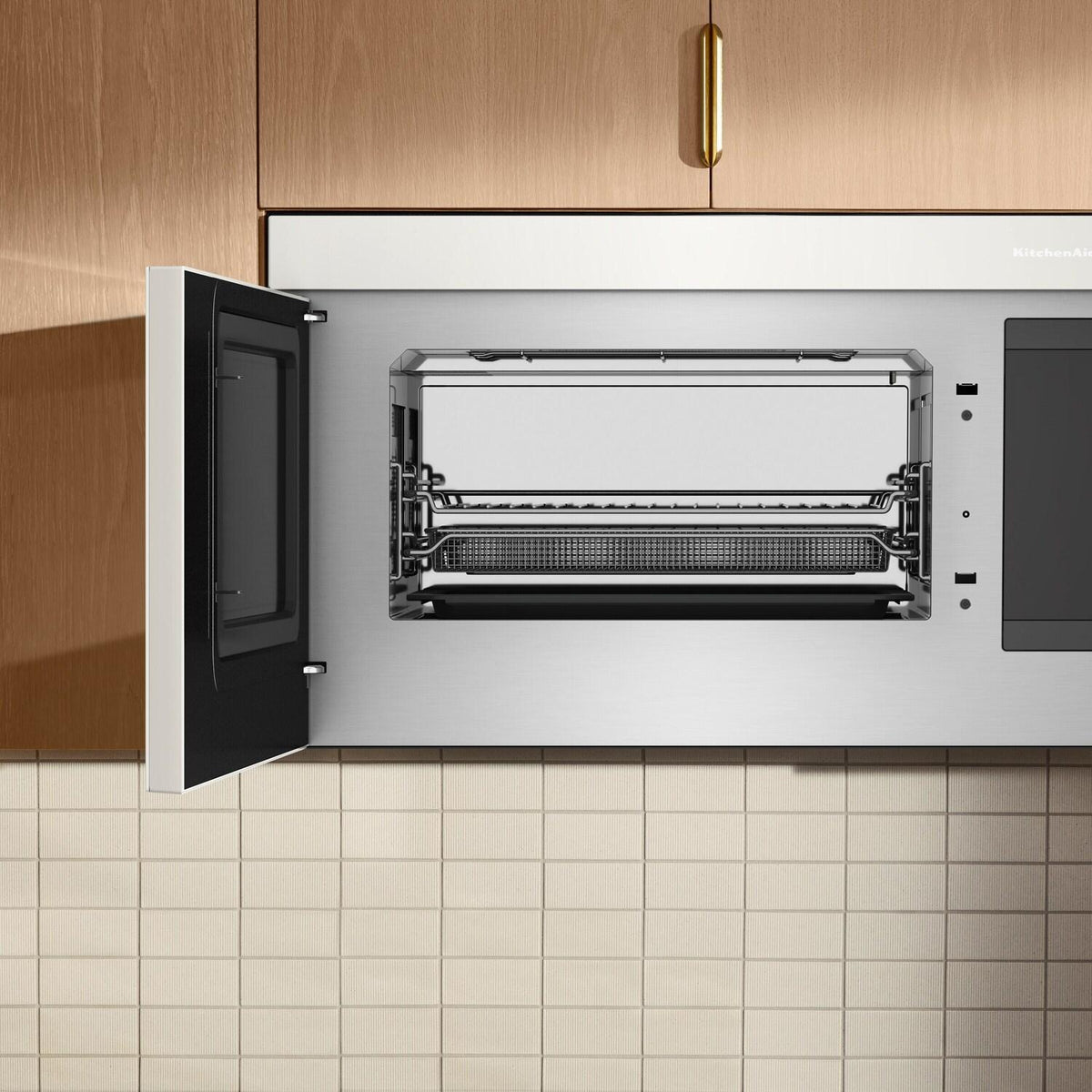 Kitchenaid KMMF530PPL Multifunction Over-The-Range Microwave Oven With Flush Built-In Design