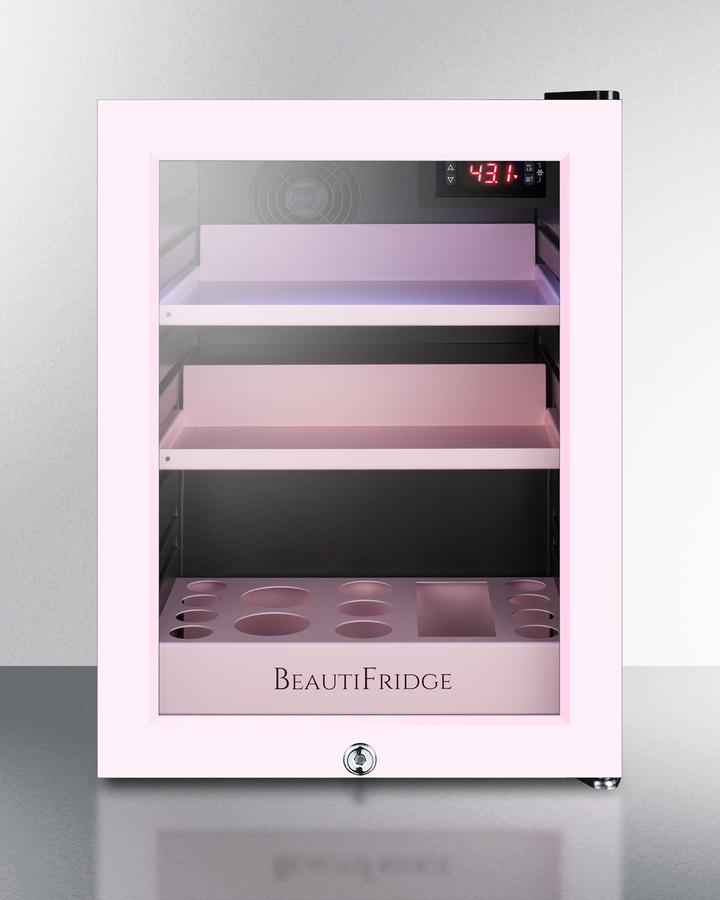 Summit LX114LPTP Beautifridge Cosmetics Cooler