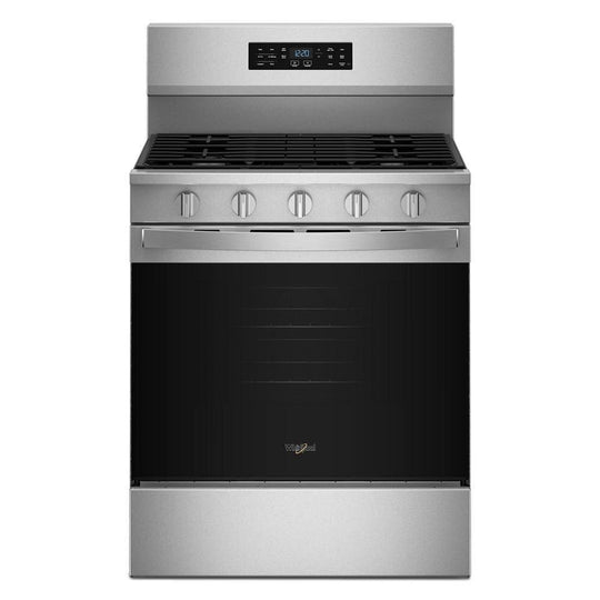 Whirlpool WFGS5730SZ 30-Inch Gas Range With Air Cooking Technology And Ez-2-Lift™ Hinged Grates