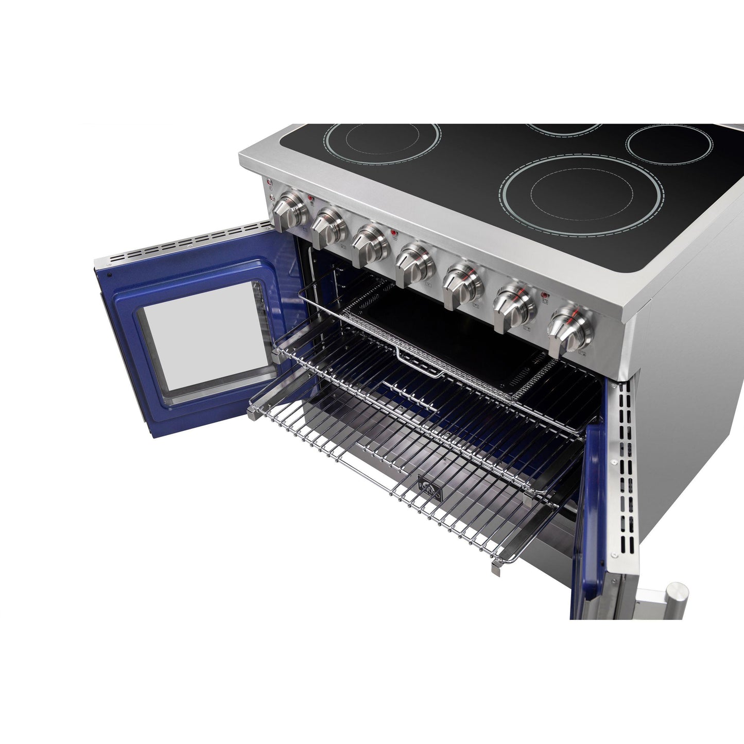 Forno FFSEL695536 Forno Massimo 36" Freestanding French Door Electric Range