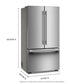 Kitchenaid KRFC336SPS Counter-Depth French Door Refrigerator With Internal Water Dispenser