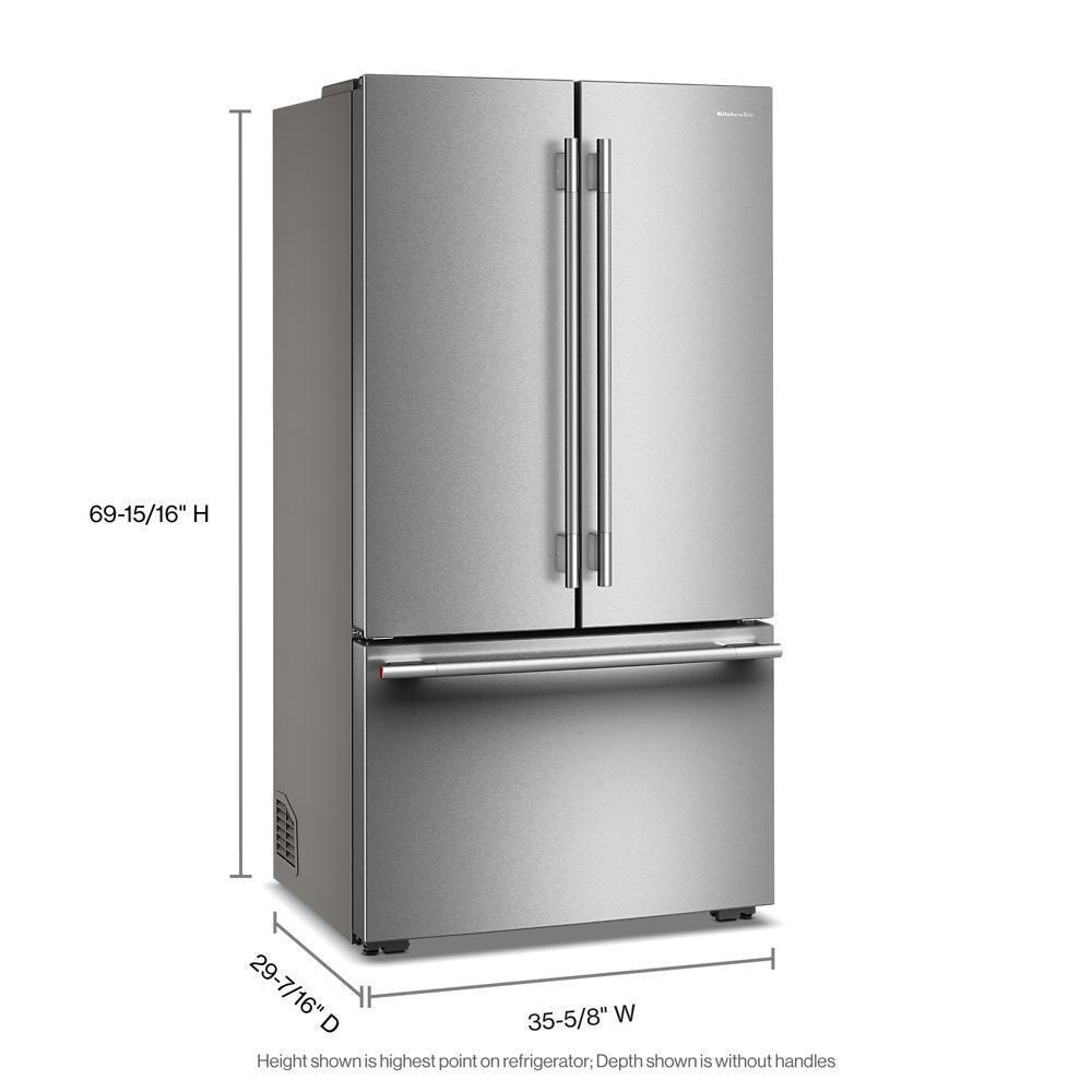 Kitchenaid KRFC336SPS Counter-Depth French Door Refrigerator With Internal Water Dispenser