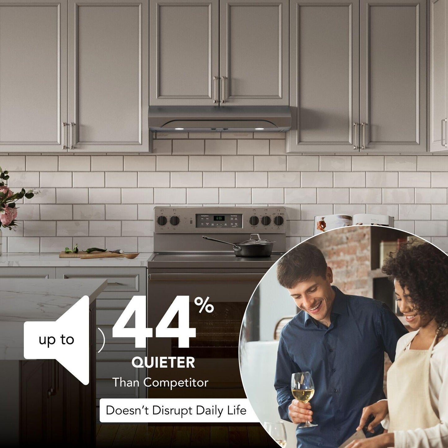 Broan ALT1303SS Alta 30-Inch 350 Max Blower Cfm 1.5 Sones Stainless Steel Range Hood