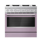 Kitchenaid KFDS936SWF 36-Inch 6 Burner Commercial-Style Dual Fuel Range With No Preheat Air Fry Mode