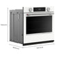 Kitchenaid KOES730SWH Smart Single Wall Oven With Assisted Cook Cycles