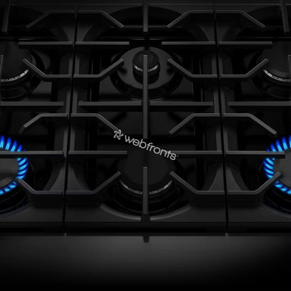 Kitchenaid KFDD948SDC 48-Inch 6 Burner Commercial-Style Dual Fuel Range With Griddle