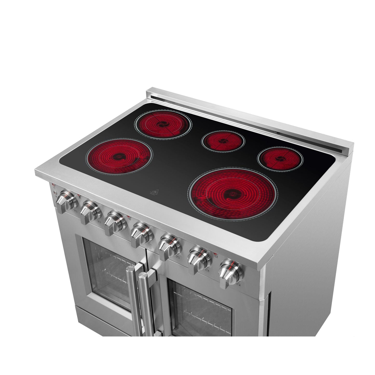 Forno FFSEL695536 Forno Massimo 36" Freestanding French Door Electric Range