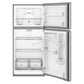 Whirlpool WRTX3319SZ Whirlpool® 29.5-Inch Wide Top Freezer Refrigerator With Total Coverage Cooling- 19.3 Cu. Ft.