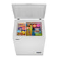 Whirlpool WZCN315TW Whirlpool® 5 Cu. Ft. Chest Freezer With 1 Storage Basket