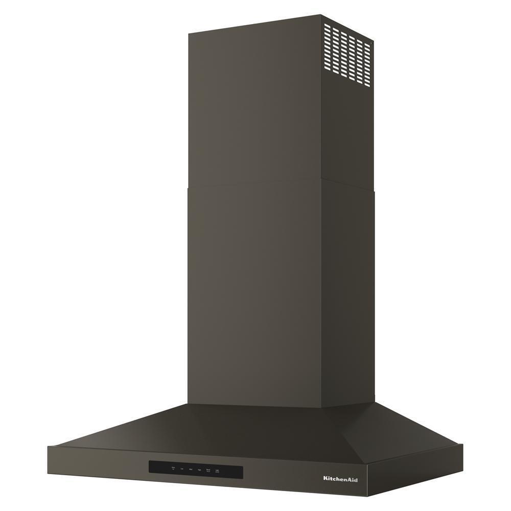 Kitchenaid KVWC730SBE Kitchenaid® 30-Inch Wall-Mount, 4-Speed Canopy Hood