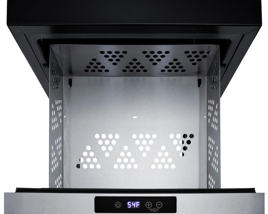 Summit LX1D 18" Wide Built-In Beautifridge Cosmetics Refrigerated Drawer