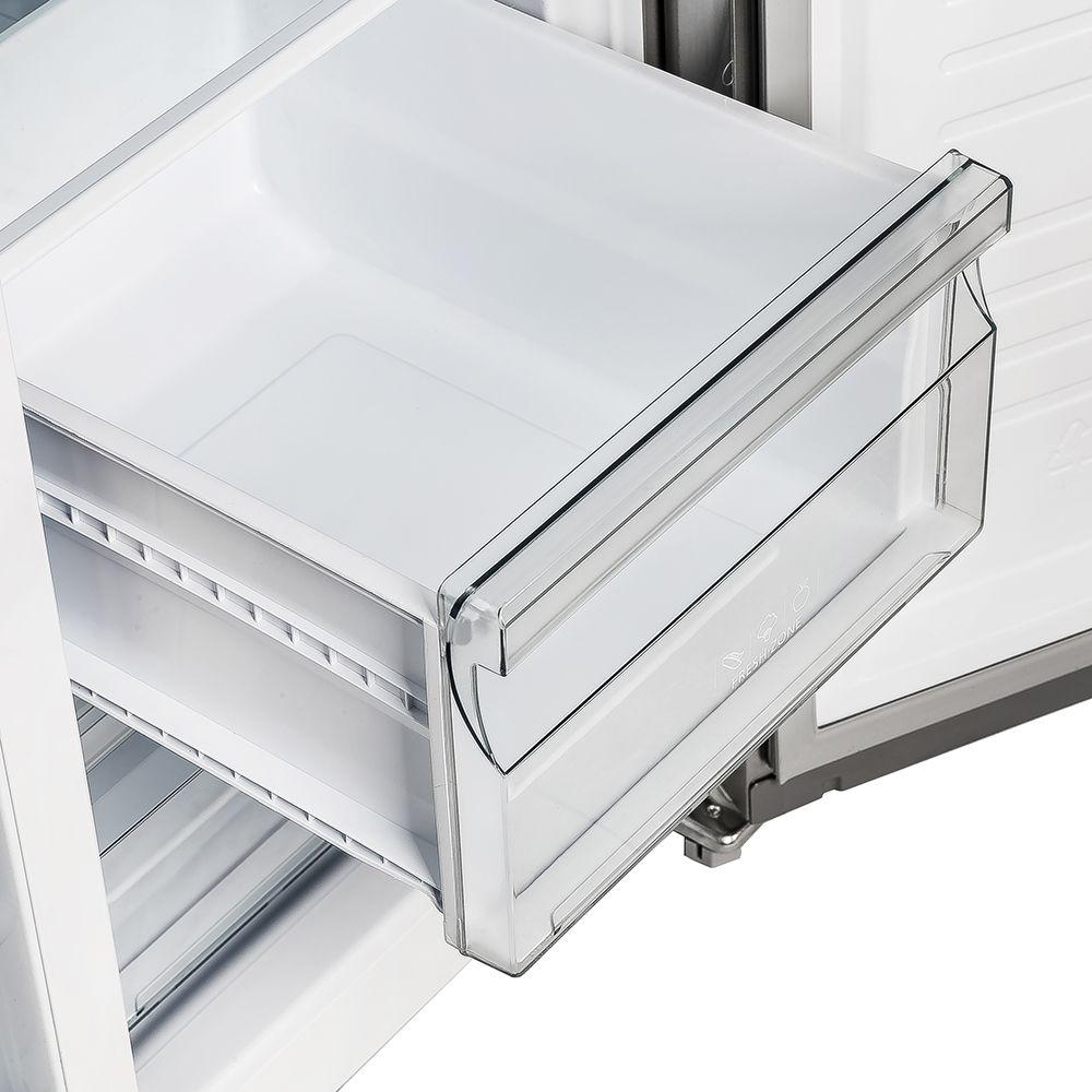 Forno FFRBI180533SB Forno Salerno 33" Side-By-Side 15.6 Cu.Ft. Stainless Steel Refrigerator