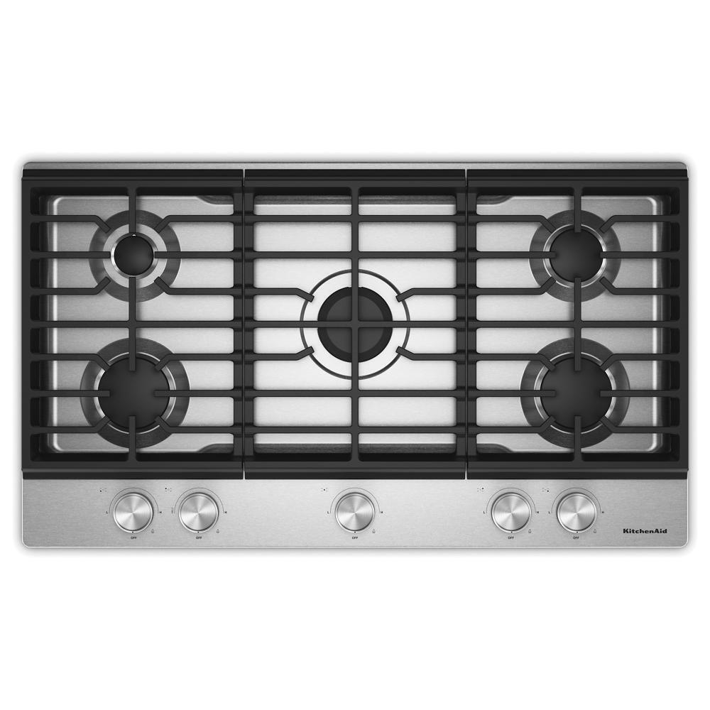 Kitchenaid KCGK336SSS Kitchenaid® 36 In. Gas Cooktop With 5 Versatile Burners