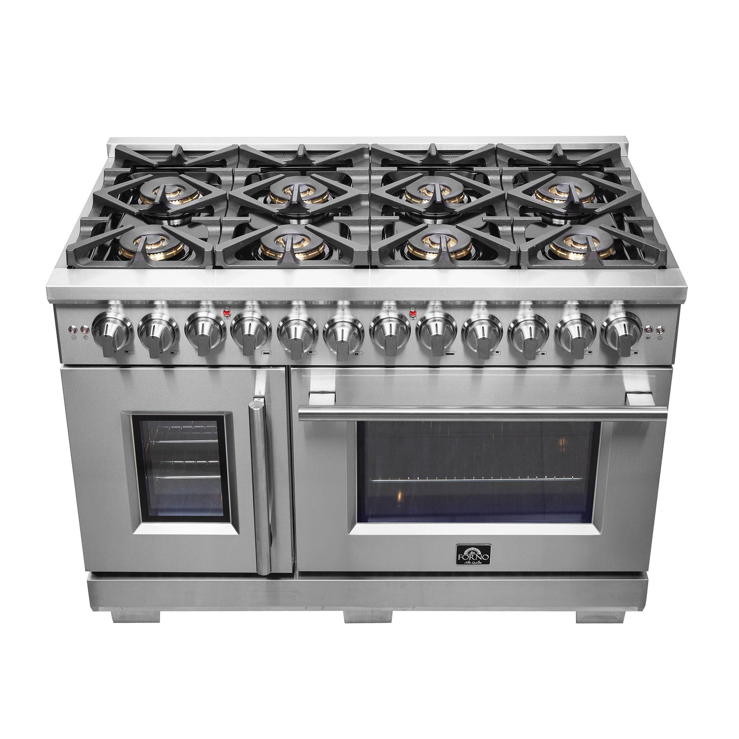 Forno FFSGS638748 Forno Capriasca 48" Freestanding French Door Dual Fuel Range