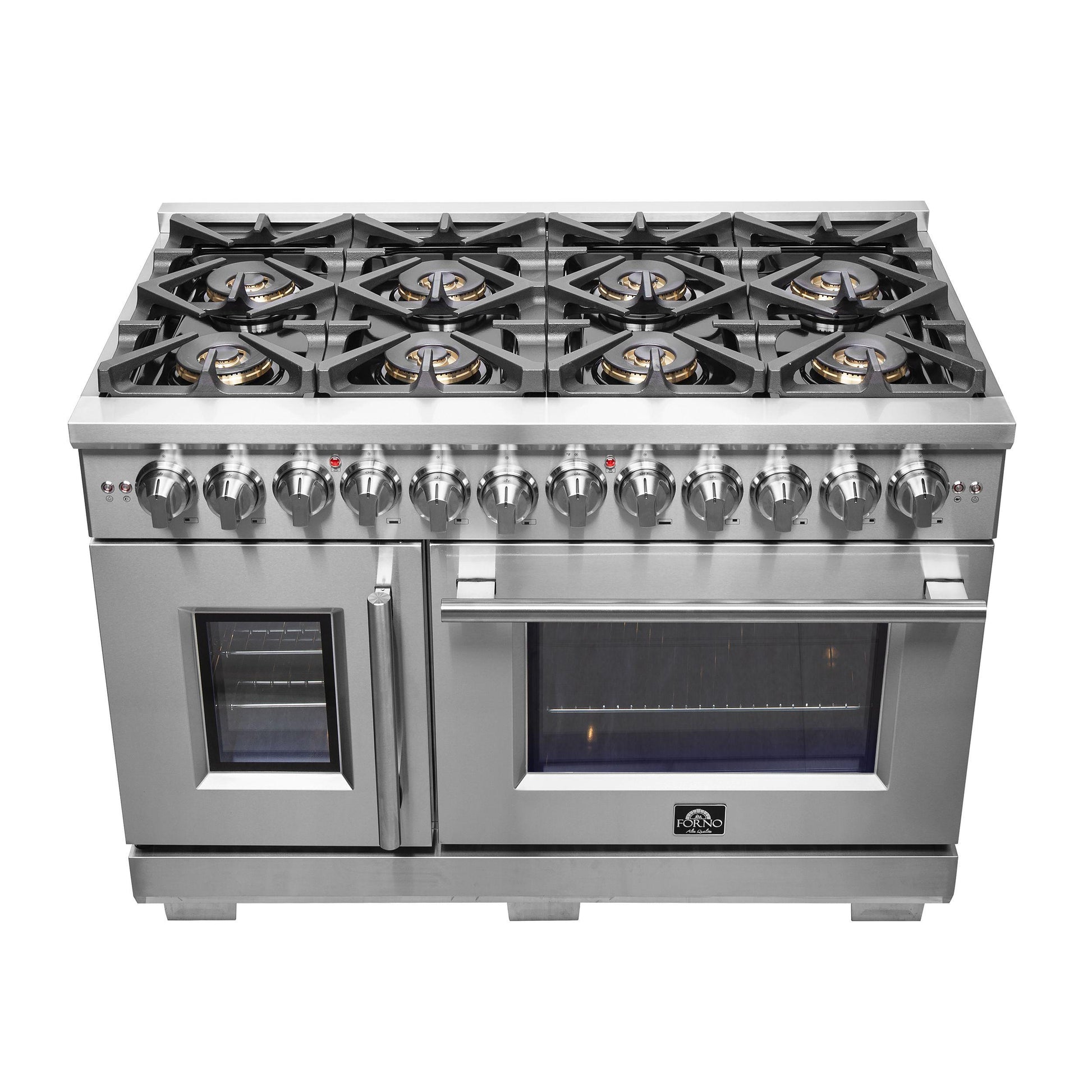 Forno FFSGS638748 Forno Capriasca 48" Freestanding French Door Dual Fuel Range