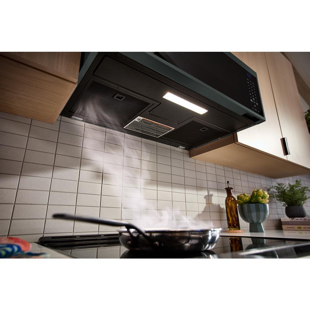 Kitchenaid KMML550RJP Smart Low Profile Microwave Hood Combination With Dual Fan Ventilation