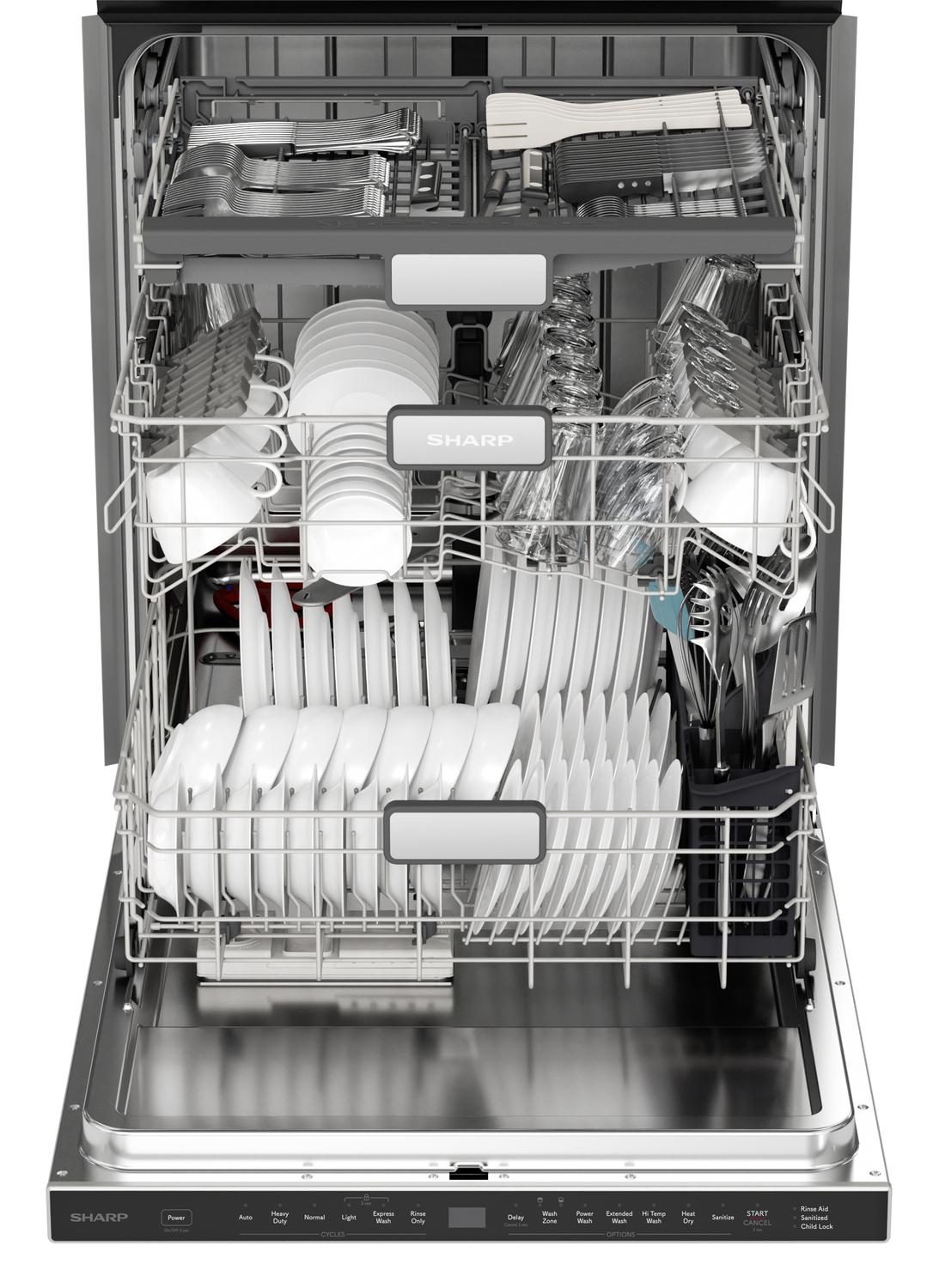 Sharp 24 In. Built-In Dishwasher - Thumbnail 3