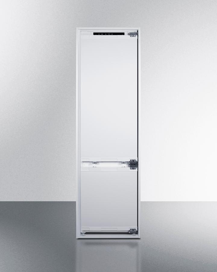 Summit FFBF11NT 24" Wide Fully Integrated Bottom Mount Refrigerator-Freezer (Panel Not Included)