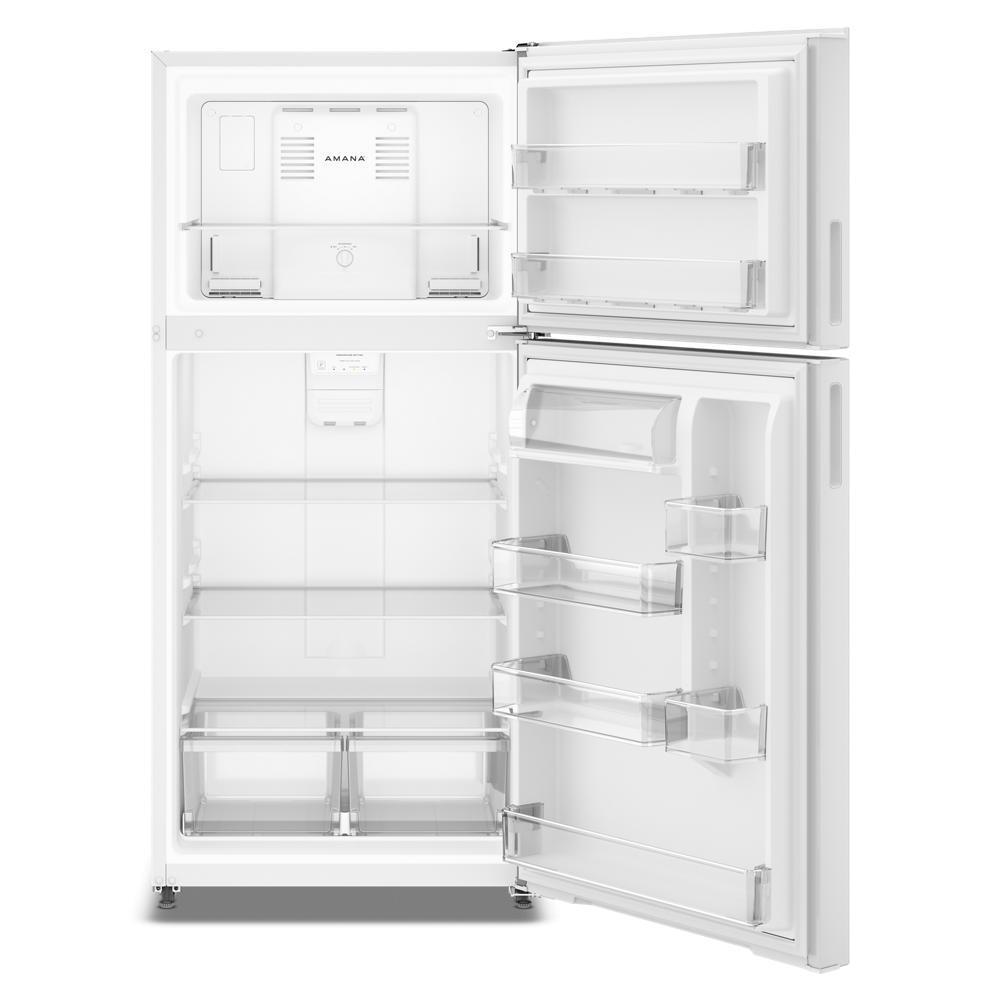 Amana ARTX2019SW 30-Inch Wide Top-Freezer Refrigerator With Dual Crisper Drawers-19 Cu. Ft.