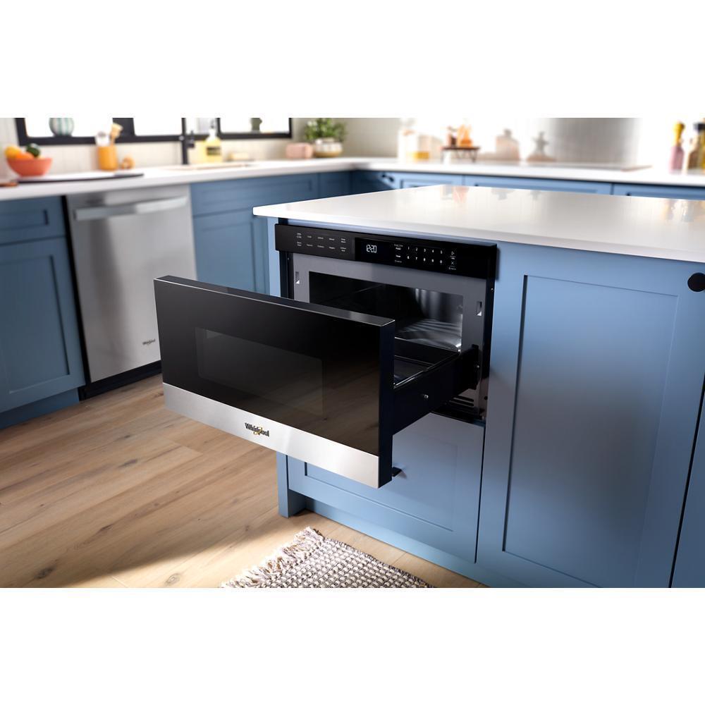 Whirlpool WMBD5024TS 24-Inch Built-In Microwave Drawer With Sensor Cooking