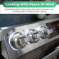 Sharp SSR3076SNS 30 In. 5 Burner 6.3 Cu. Ft. Slide-In Electric Range With True European Convection