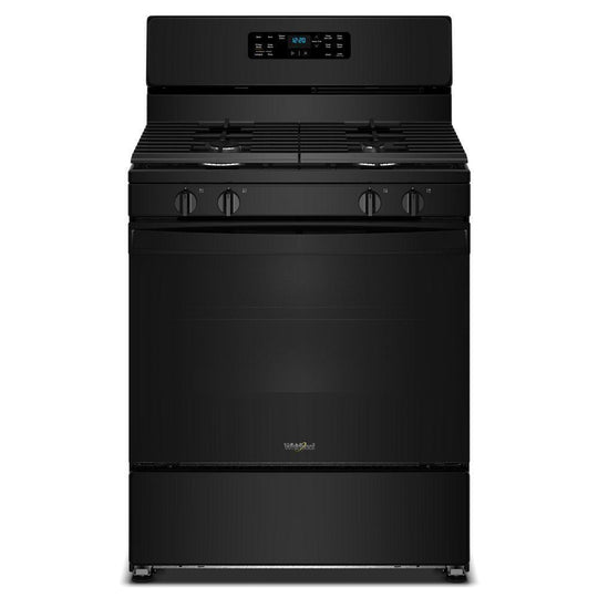 Whirlpool WFGS3030RB 30-Inch Gas Range With Crispy Mode And Dishwasher Safe Grates
