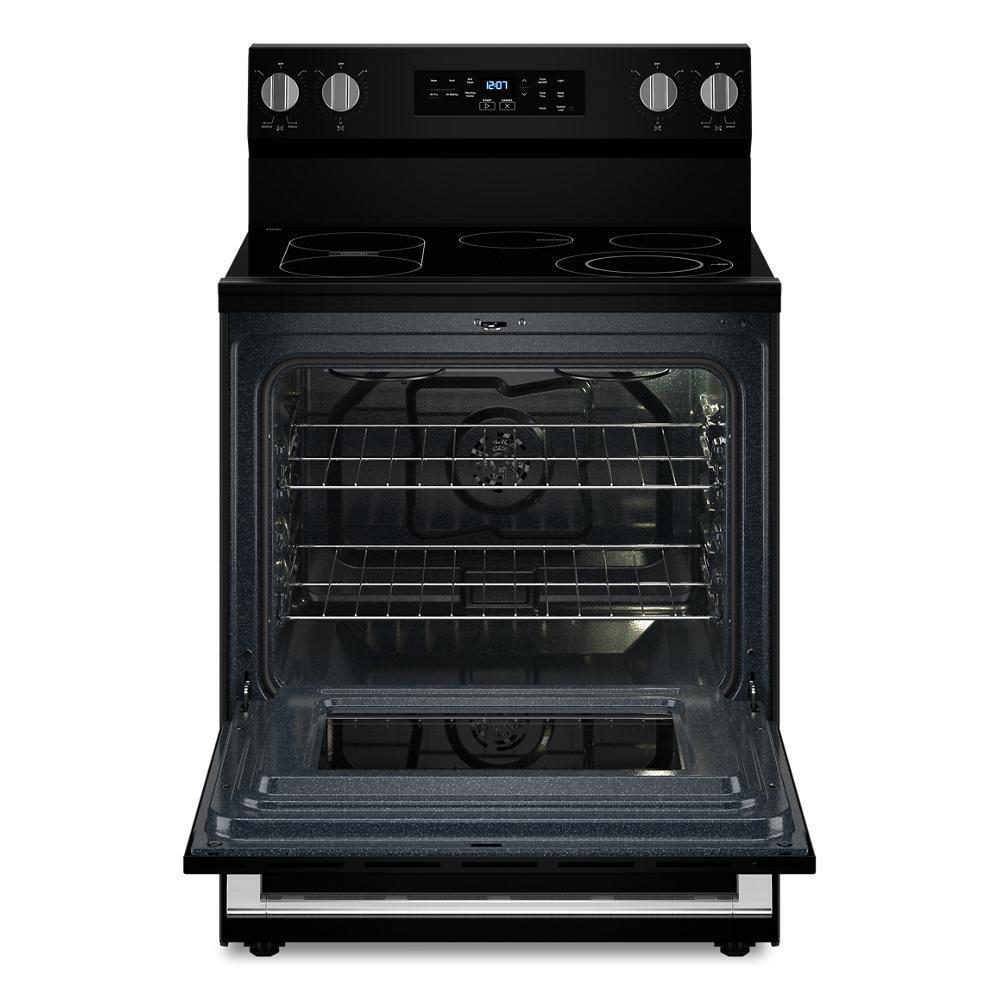 Maytag MFES6030RB 30-Inch Wide Electric Range With No Preheat Air Fry And Air Baking - 5.3 Cu. Ft.