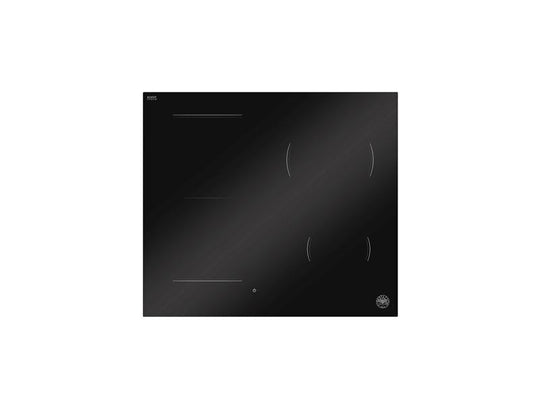 Bertazzoni PE244HB 24'' Induction Cooktop With Concealed Central Touch Slider Interface Black Glass