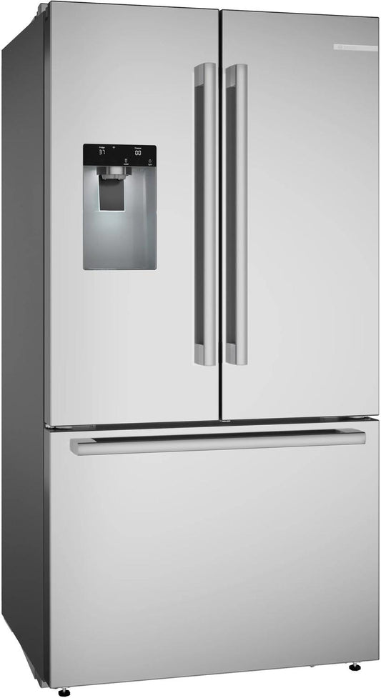 Bosch B36FD52SNS 500 Series French Door Bottom Mount Refrigerator 36" Stainless Steel (With Anti-Fingerprint)