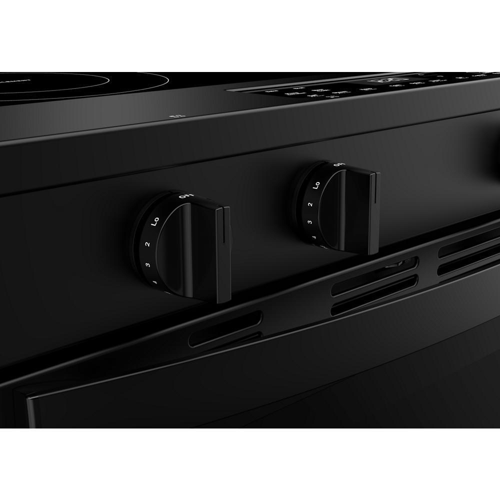 Whirlpool WSES3130SB 30-Inch Electric Range With No Preheat And Slow Cook Modes