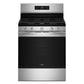 Whirlpool WFGS4530SS 30-Inch Gas Range With Air Cooking Technology And Steam Clean