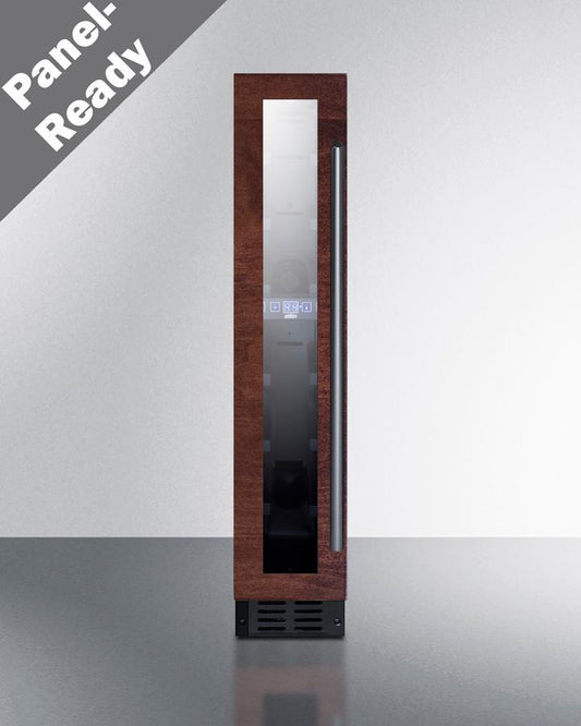Summit SWC007PNRLHD 6" Wide Built-In Wine Cellar, Ada Height (Panel Not Included)
