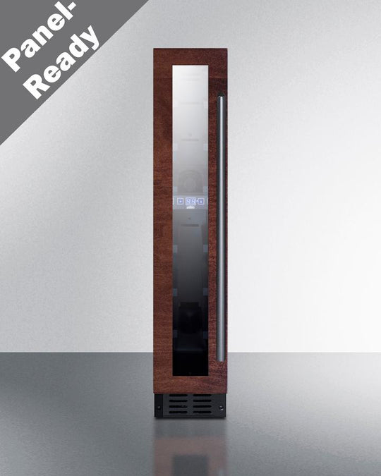 Summit SWC007PNRLHD 6" Wide Built-In Wine Cellar, Ada Height (Panel Not Included)