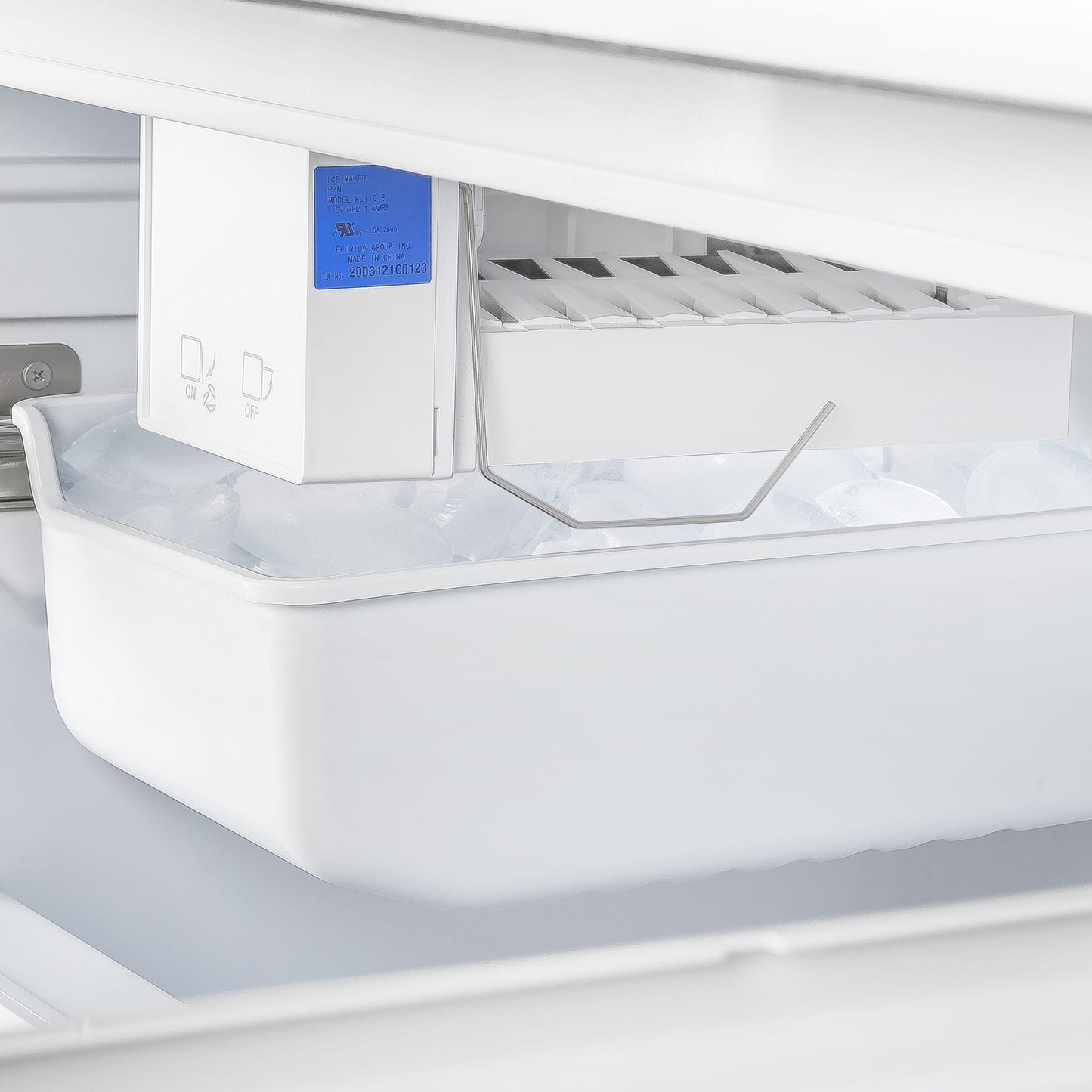 Forno FFFFD197435SG No Frost Refridgerator With Grill 35" French Door 17.5Cf. Vcm Stainless Steel With Ice Maker