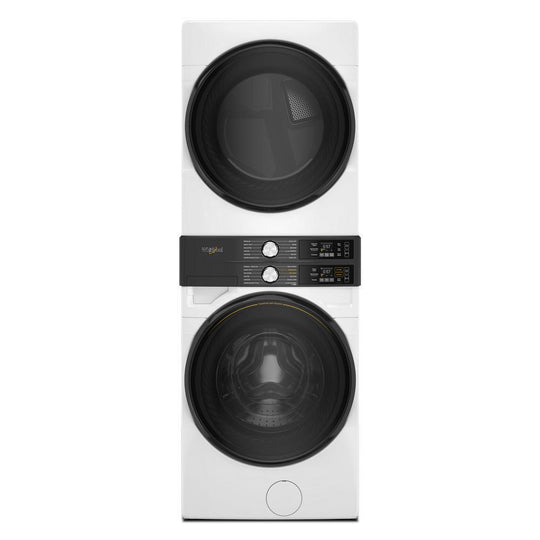 Whirlpool WEF5727TW Smart Energy Star® Front Load Laundry Tower With Uv Clean Technology & Freshflowtm Vent System 4.5 Cu. Ft. Washer & 7.4 Cu. Ft. Electric Dryer