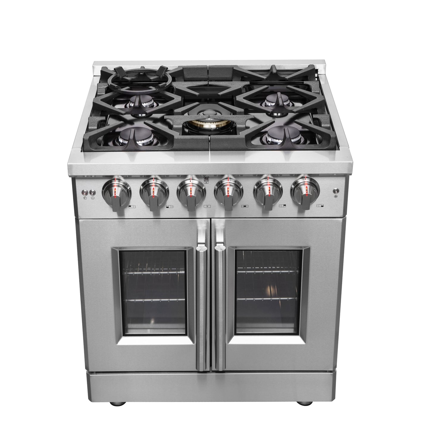 Forno FFSGS643930 Forno Massimo 30" Freestanding French Door Gas Convection Range