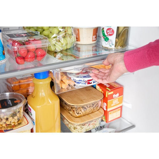 Whirlpool WRTX5421TB Whirlpool® 32.8-Inch Wide Top Freezer Refrigerator With Total Coverage Cooling- 21.3 Cu. Ft.