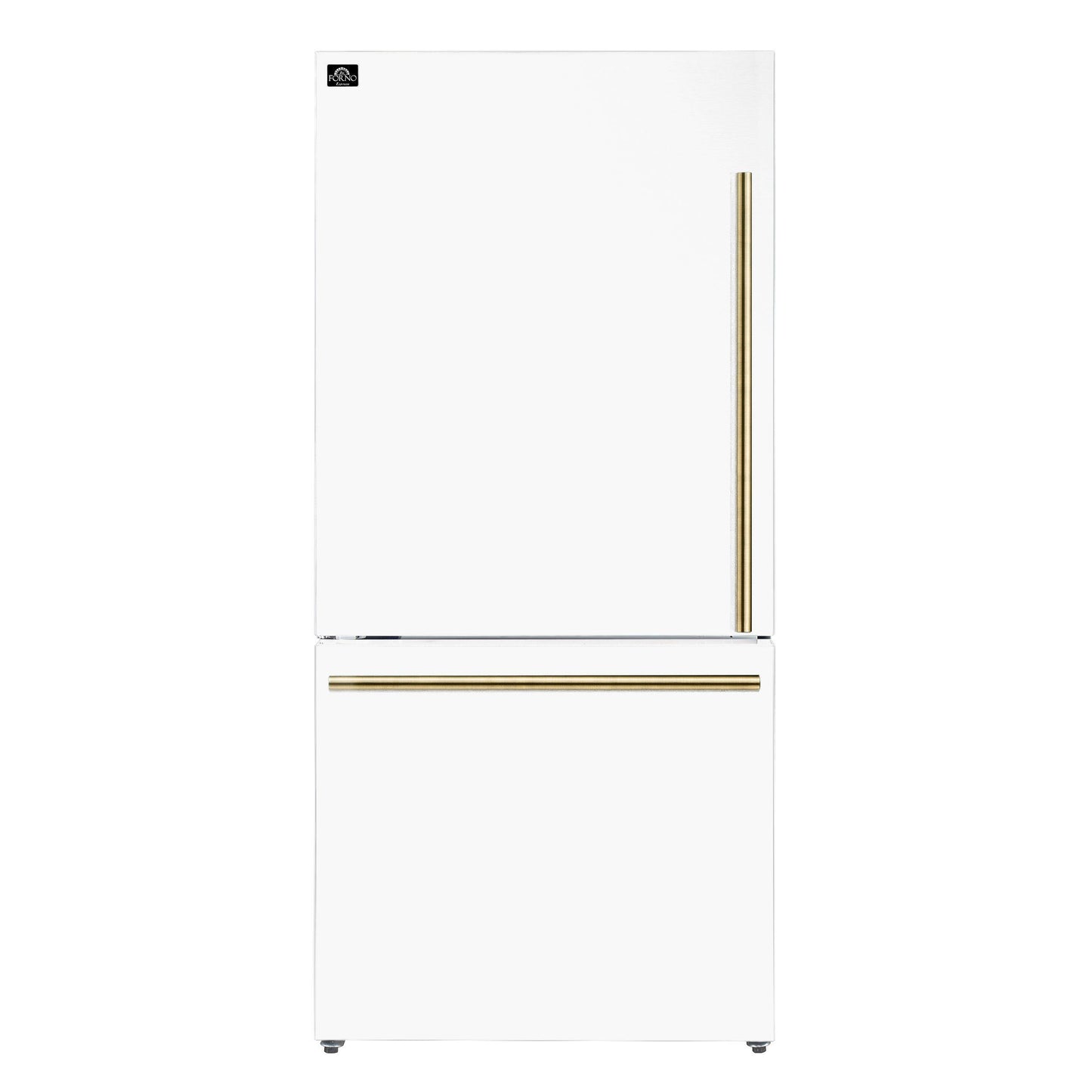 Forno FFFFD178631WHT Milano 31-Inch White With Ice Maker