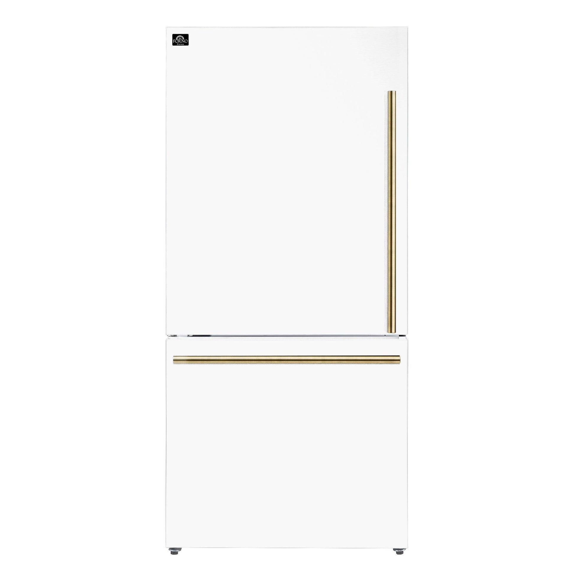 Forno FFFFD178631WHT Milano 31-Inch White With Ice Maker