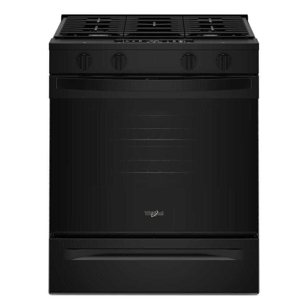 Whirlpool WSGS3330TB 30-Inch Gas Range With No Preheat Mode And Slow Cook