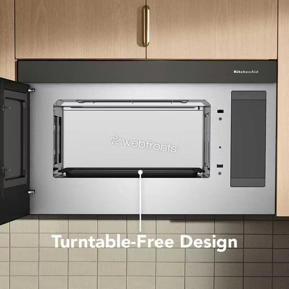 Kitchenaid KMMF530PBE Multifunction Over-The-Range Microwave Oven With Flush Built-In Design
