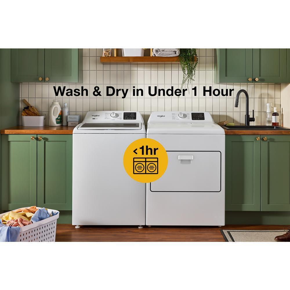 Whirlpool WED4107SW 7.0 Cu. Ft. Electric Dryer With Autosensing - Vented Top Load Matching
