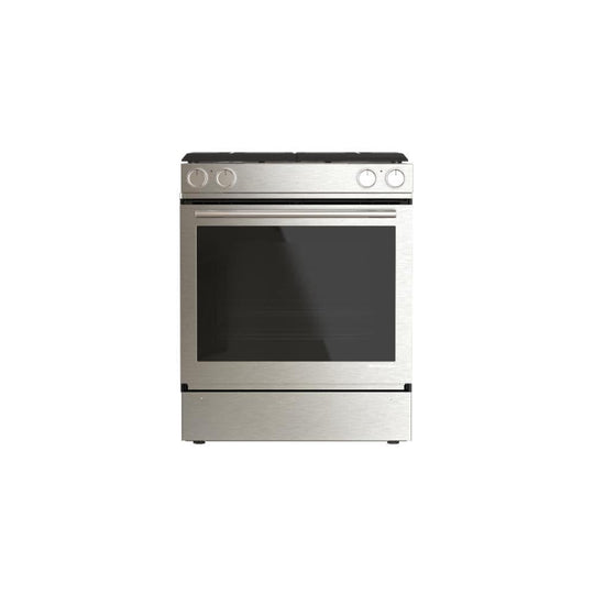 Kitchenaid KSDV730TPS 30-Inch 4-Burner Dual Fuel Downdraft Slide-In Range