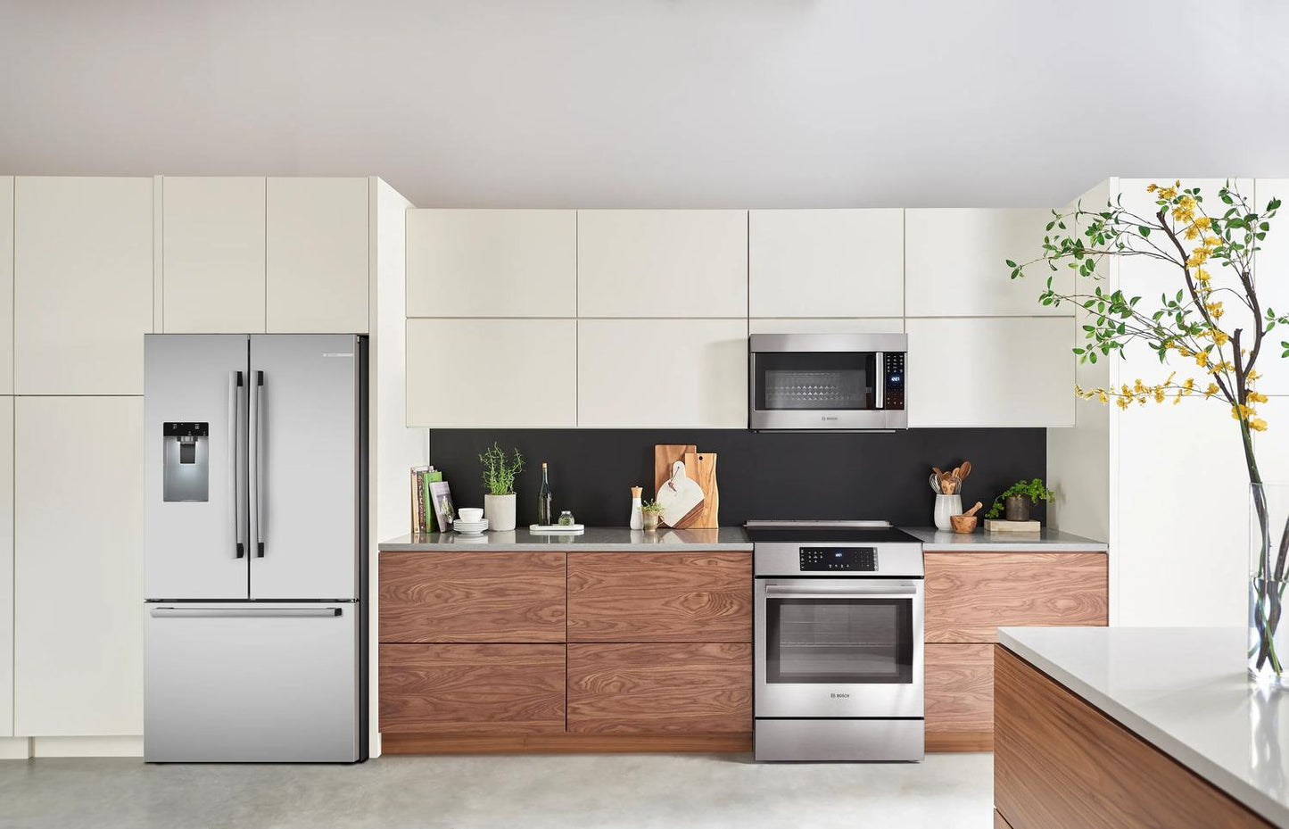 Bosch B36FD52SNS 500 Series French Door Bottom Mount Refrigerator 36" Stainless Steel (With Anti-Fingerprint)