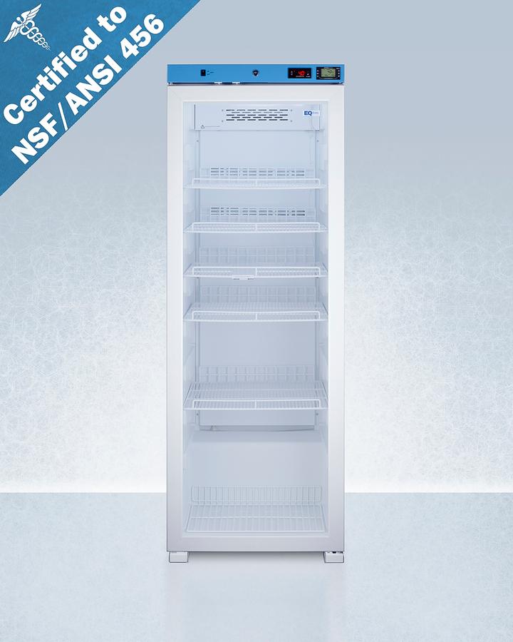 Summit ACR1322GNSF456LHD 24" Wide Upright Healthcare Refrigerator, Certified To Nsf/Ansi 456 Vaccine Storage Standard