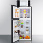 Summit MRF1087BALHD Microwave/Refrigerator-Freezer Combination With Allocator